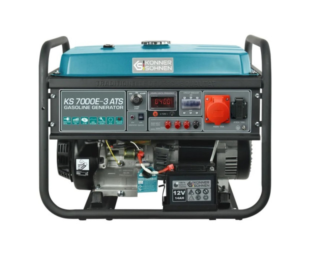 Генератор бензинов Konner & Sohnen KS7000E-3 ATS