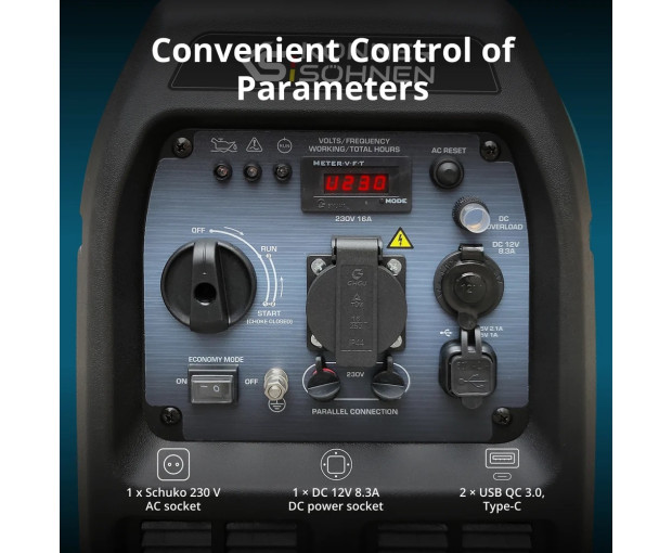 Генератор инверторен Konner & Sohnen KS 3100i S