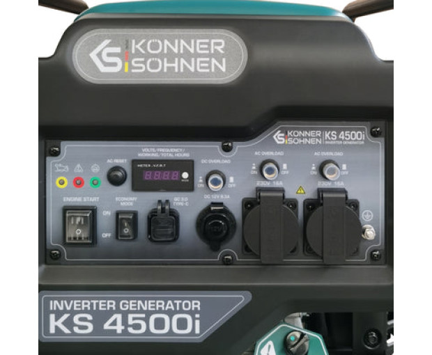Генератор инверторен Konner & Sohnen KS 4500i