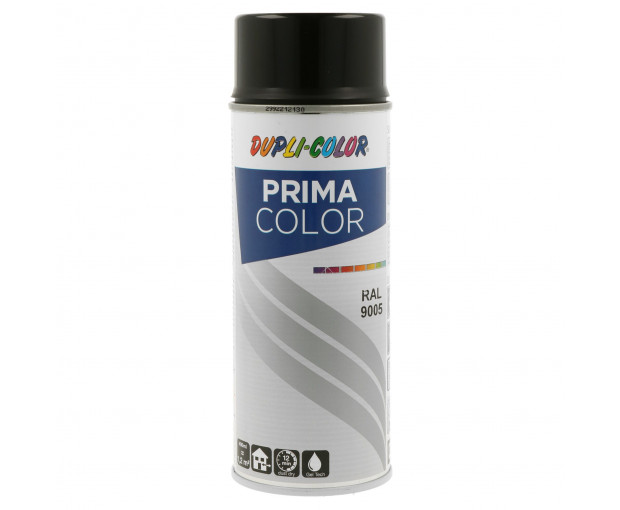 Боя спрей Prima гланц RAL 9005 черно, 400 ml