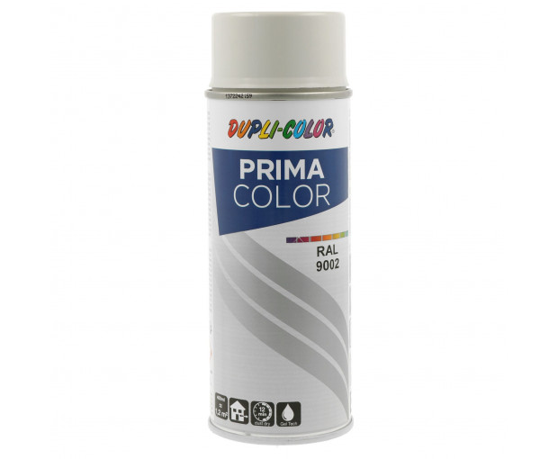 Боя спрей Prima гланц RAL 9002 сиво бяло, 400 ml