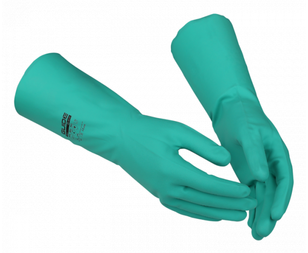 Ръкавици GUIDE 4011, нитрилни, р-р 7/S