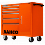 Мобилно работно място 6 чекмеджета и шкаф, оранжево BAHCO 1475KXL6C