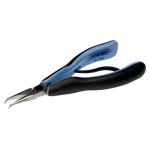 ESD Клещи с полуобли гладки челюсти под ъгъл 60' 155.5 mm Lindstrom RX 7892