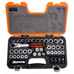 Комплект проходни вложки, 53 части BAHCO S530T