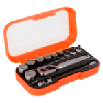 Комплект вложки и аксесоари на 1/4'', 13 части BAHCO S13MC10.5