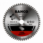 Циркулярен диск за дърво 216 mm, 60 зъба BAHCO 8501-216-60SW