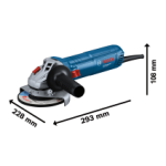 Ъглошлайф BOSCH GWS 12-125, 06013A6101