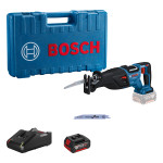 Акумулаторен саблен трион BOSCH BITURBO GSA 185-LI, 06016C0021