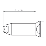 Удължител +100 mm за нитачки модели TAURUS 3+4 Gesipa 1457947