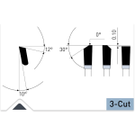 TCT Диск за нер стомана 355x2,2x25,4 84/3-Cut Karnasch 107300355010