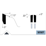 TCT Диск за метал 355x2,2/1,8x 25,4 80 WWF Cermet Karnasch 107150355010