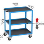 Мобилно работно място KOCEL  8540 - 3 рафта