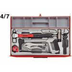 Количка с инструменти  7 чекмеджета 491 части Teng Tools TCMM491N