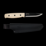 Нож MORAKNIV Lok BlackBlade (S) с кожена кания и дръжка от ясен