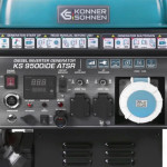 Генератор инверторен дизелов Konner & Sohnen KS 9500iDЕ ATSR