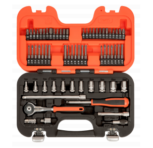 Комплект вложки и аксесоари 1/4, 65 части BAHCO SW65