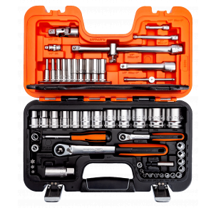 Комплект вложки и аксесоари 1/4 и 1/2, 56 части BAHCO S560