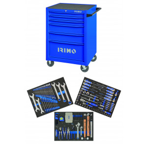 Мобилно работно място 6 чекмеджета и 176 броя инструменти Irimo 9066K6