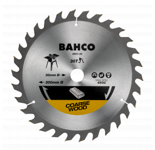 Циркулярен диск за дърво 315 mm, 40 зъба BAHCO 8501-31F