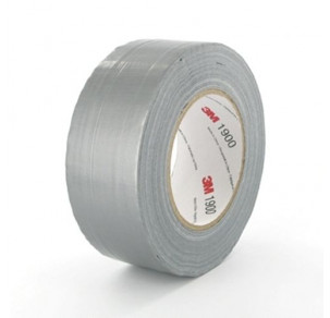 3M™  Лента за бандаж Duct Tape 1900  50 mm x 50 m, сребристо-сива