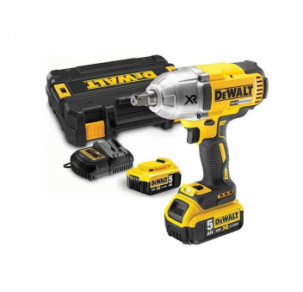 Акумулаторен ударен гайковерт DeWALT DCF899P2, 18 V, 950 Nm, 1/2" с 2 батерии и зарядно