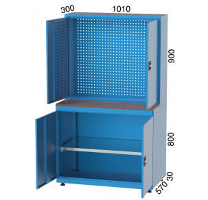 Комбиниран шкаф с панел за окачване на инструменти KOCEL - 6073
