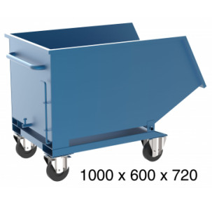 Транспортна количка за отпадъци (стружки) KOCEL - 4070