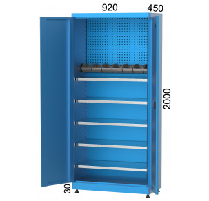 Шкаф с 5 рафта, кутии и панел KOCEL - 6230