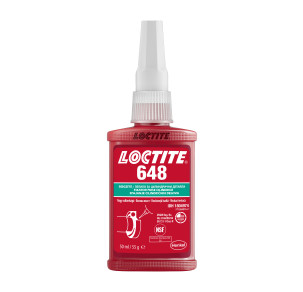 Лепило за цилиндрични детайли Loctite 648 - 50ml