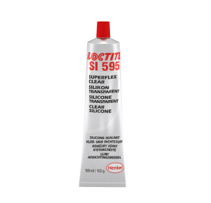 Loctite SI 595 - 100 ml , RTV прозрачен силикон