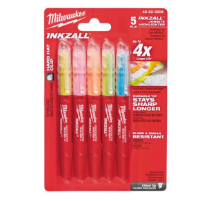 Комплект цветни маркери Milwaukee, INKZALL