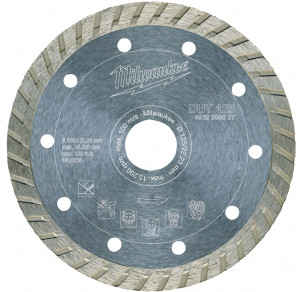 Диамантен диск за рязане Milwaukee, DUT 125 mm