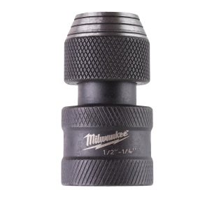 Ударен преходник Milwaukee 1/2" квадрат към 1/4" шестостен, 4932471828