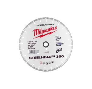 Диамантен диск за метал Milwaukee  350 mm