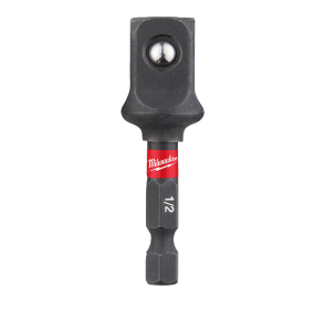 Ударен преходник Milwaukee 1/4" шестостен към 1/2" квадрат, 4932478803