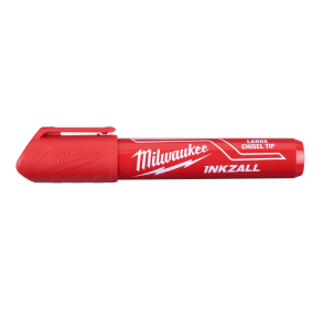 Червен маркер Milwaukee с широк връх, 10/XL, 4932471560