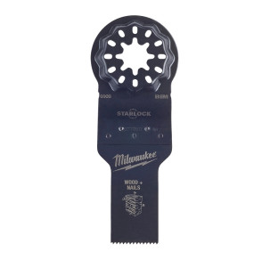 Нож 35x42 mm Milwaukee Bi-metal за осцилатор за дърво/метал