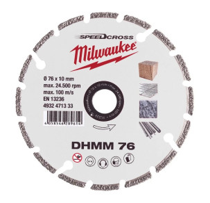 Диамантен диск Milwaukee DHMM, 76 mm