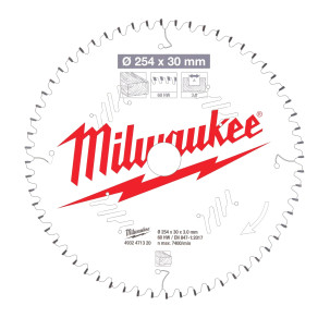 Циркулярен диск за дърво Milwaukee MS W 254X30X3,0