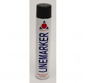 Маркиращ черен спрей за под износоустойчив LINEMARKER 750 ml