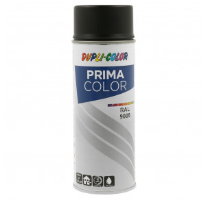 Боя спрей Prima мат RAL 9005 черно, 400 ml