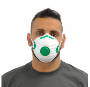 Прахова маска FS20V FFP2 с клапан
