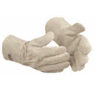 Ръкавици от бял велур, GUIDE 120, размер 8