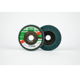 Ламелен диск за неръждаема стомана - коничен Taf Abrаsivi 125x22 P40