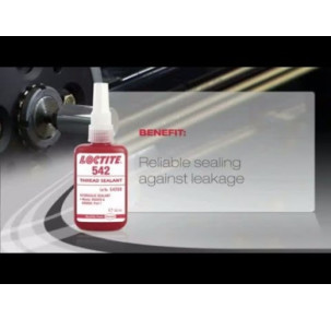 Уплътнител за резби средна якост Loctite 542 - 50ml