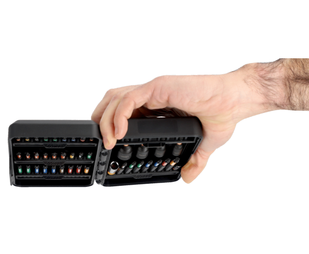 Комплект 40 броя ударни накрайници PH, PZ, TORX, HEX BAHCO 66IM/40C-1