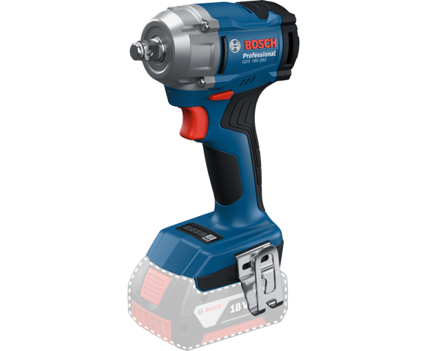 GDS 18V-350 акумулаторен гайковерт BOSCH  2x4.0Ah Lcase, 06019M5021