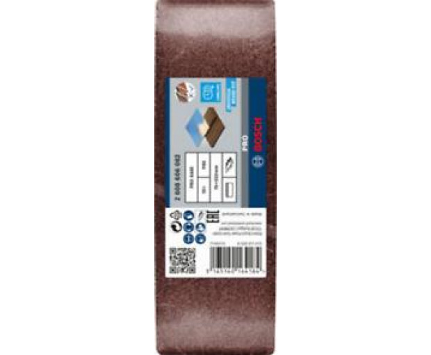Лентова шкурка BOSCH PRO X440, 75 x 533 mm, G80, 10 бр, 2608606082