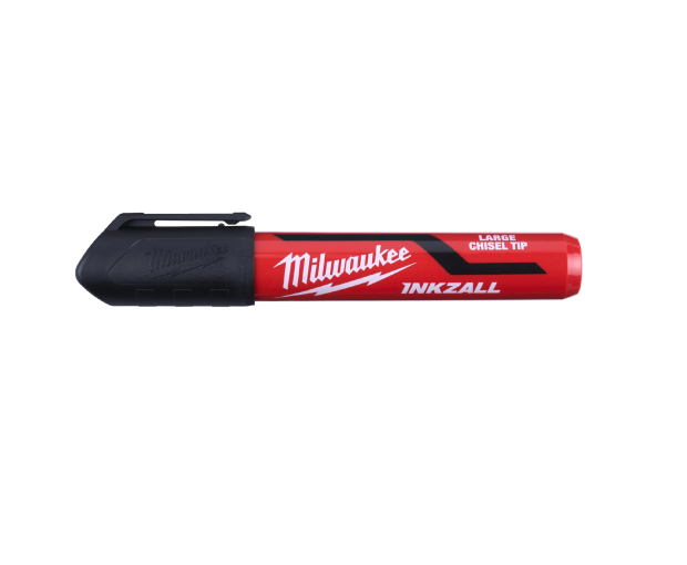 Черен маркер с широк връх Milwaukee 9/ L, 4932471555